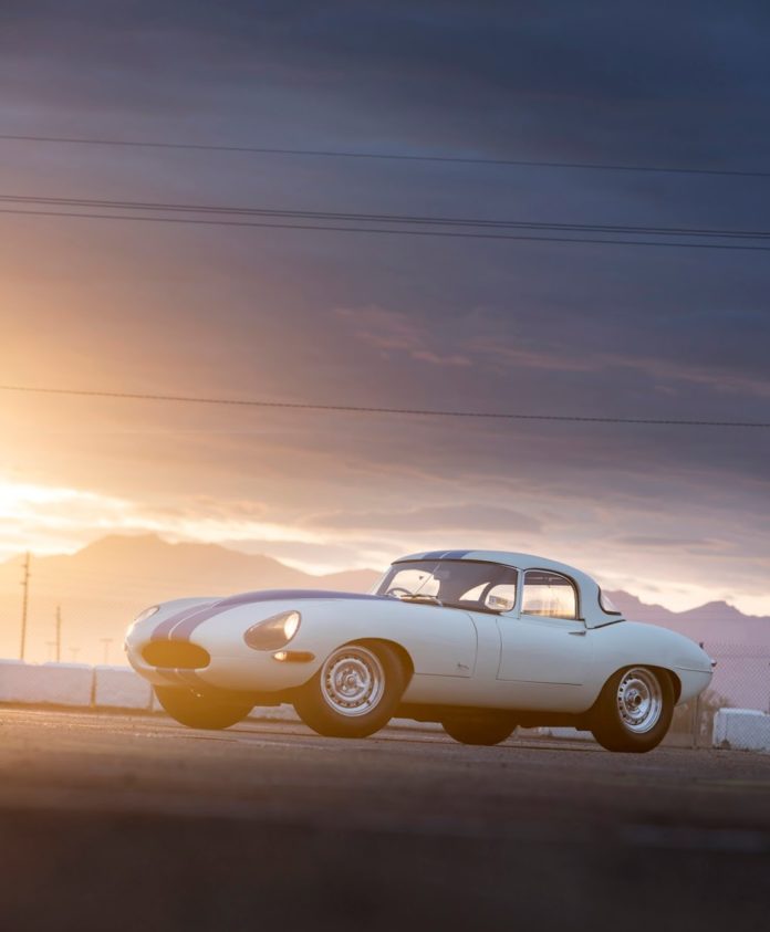 A Lightweight Jaguar E-Type is heading to auction