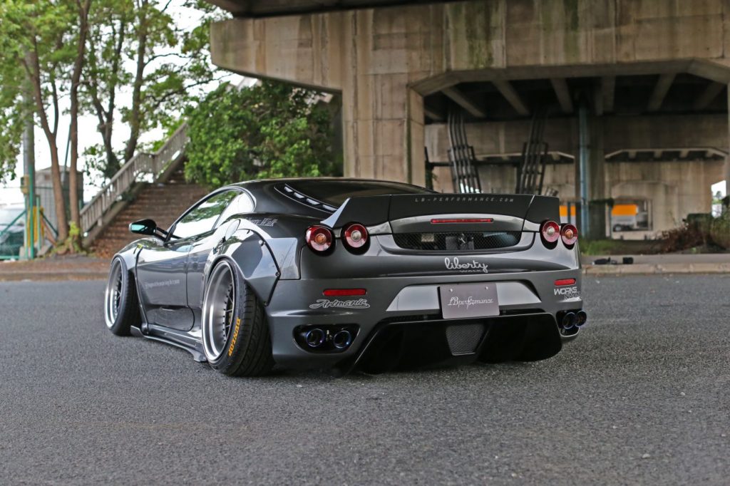 Liberty Walk has prepared a new body kit for the Ferrari F430