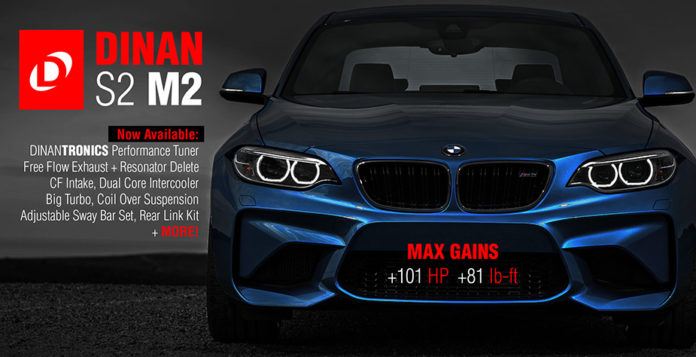 New tuning package for the BMW M2 by Dinan