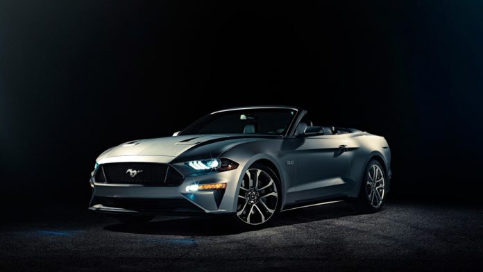 2018 Ford Mustang Convertible facelift