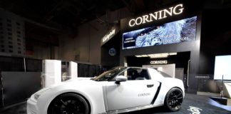 Corning presented a car, that features Gorilla Glass at CES Corning presented a car, that features Gorilla Glass at CES