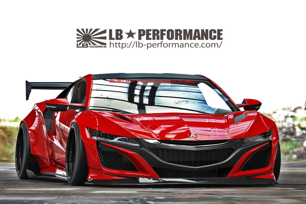 Honda NSX by Liberty Walk