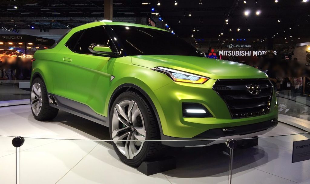 The Hyundai Creta Pickup will be released on the Brazilian market in 2018