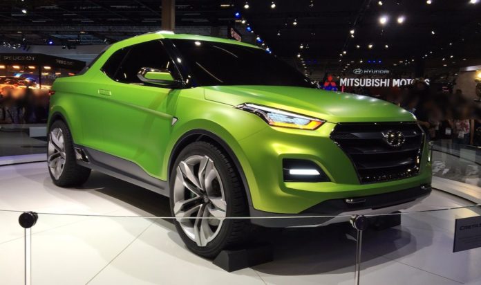 The Hyundai Creta Pickup will be released on the Brazilian market in 2018
