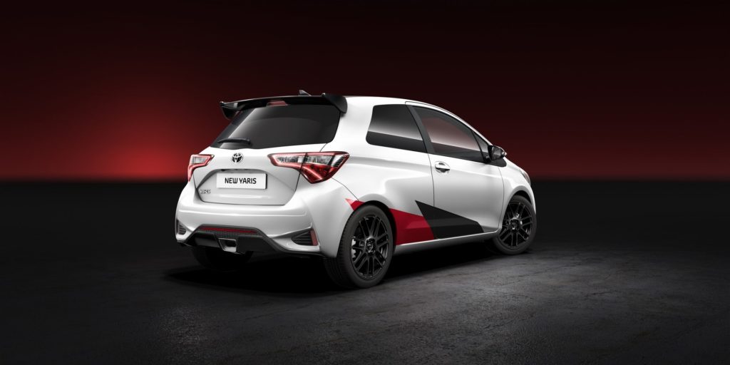 The most powerful version of the Toyota Yaris