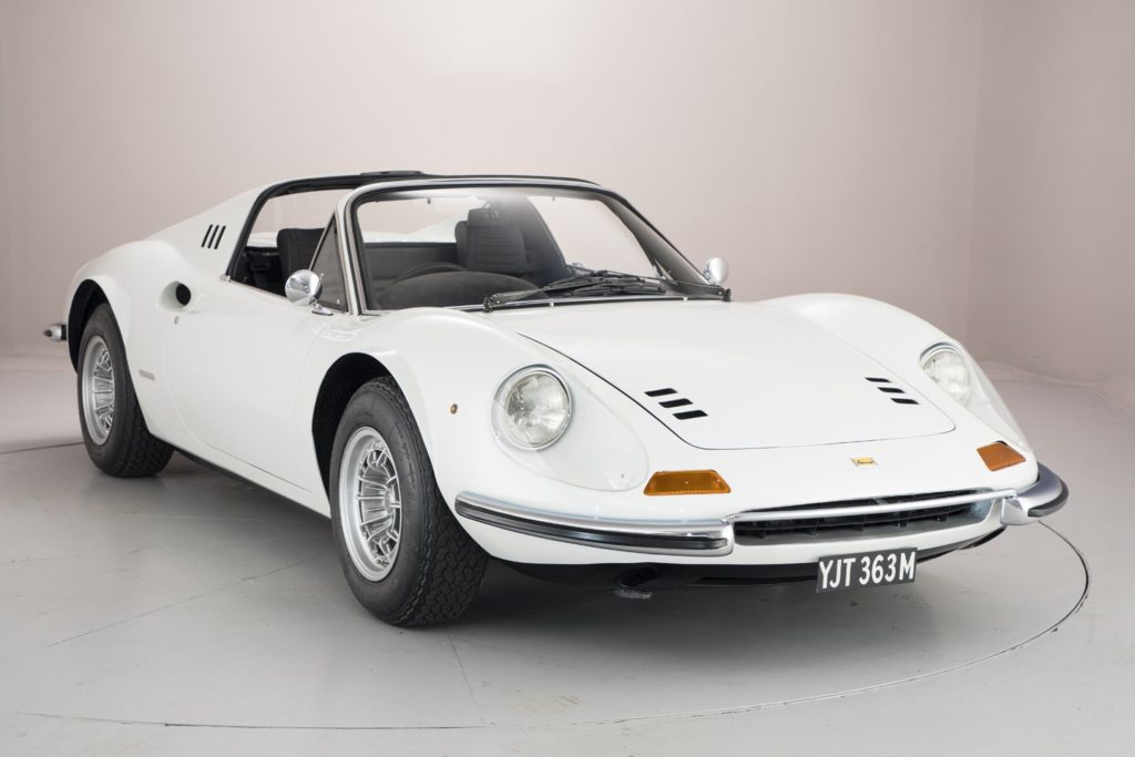 A 1974 Ferrari Dino is up for sale
