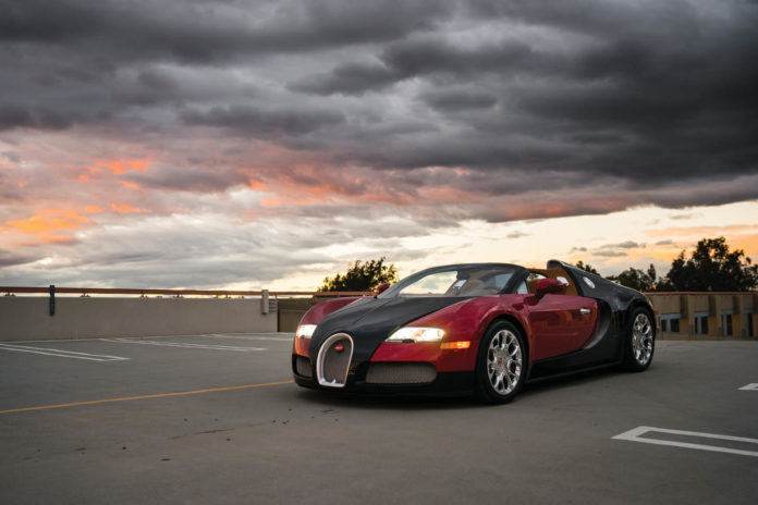 A 2012 Bugatti Veyron 16.4 Grand Sport with only 538 miles is heading to auction