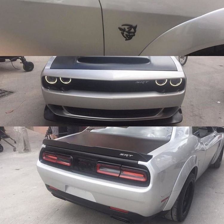 Leaked photos of the Dodge Challenger SRT Demon