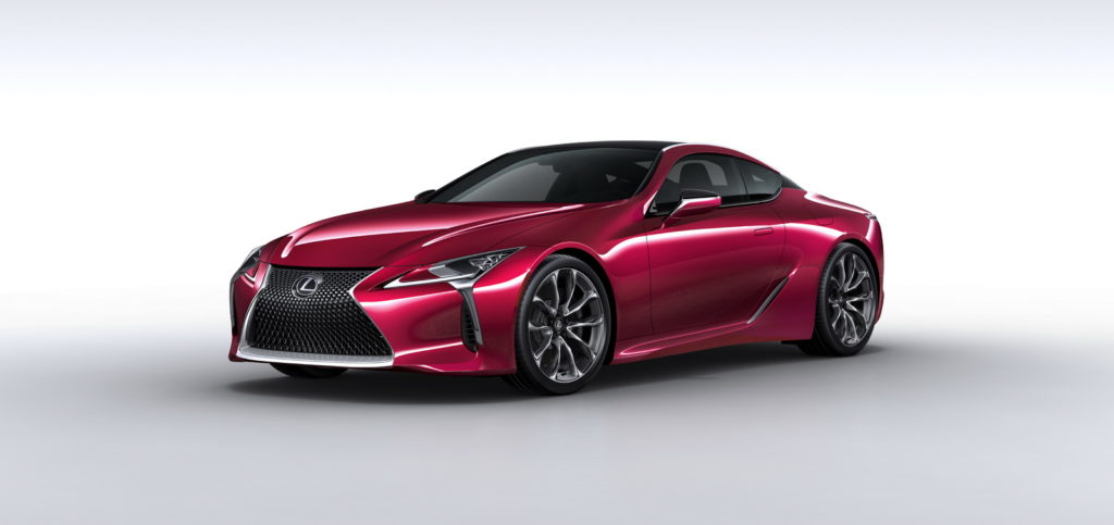 Lexus is starting the production of the LC 500 in March