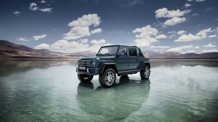 Mercedes-Maybach G650 Landaulet officially presented