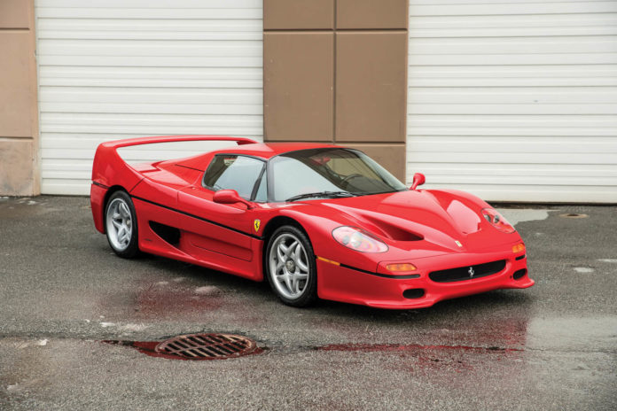 Mike Tyson's Ferrari F50 is heading to auction