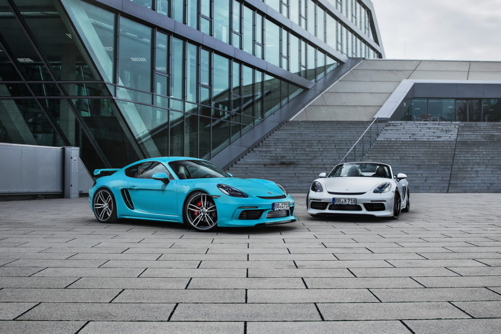 Porsche 718 Cayman S and Boxster S by TechArt