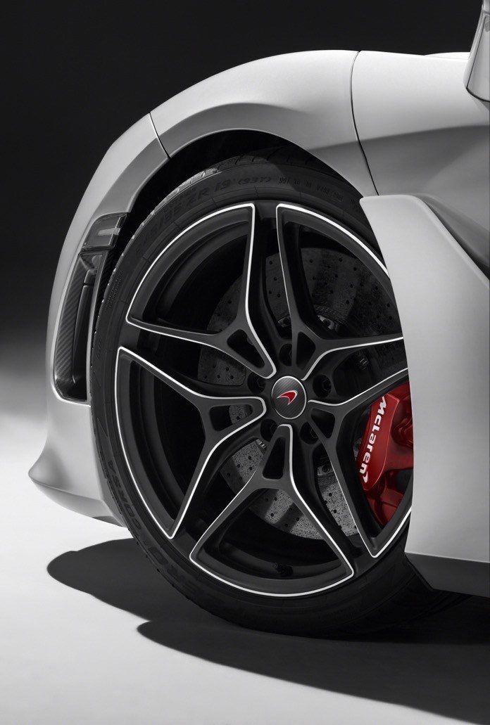 The McLaren 720S will be able to brake from 125 mph in 4.6 seconds