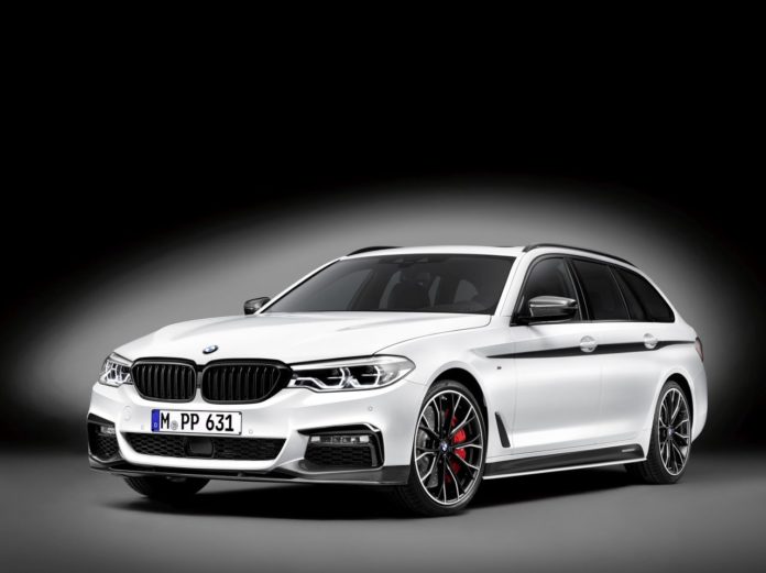 BMW presented the M Performance parts of the 5-Series Touring