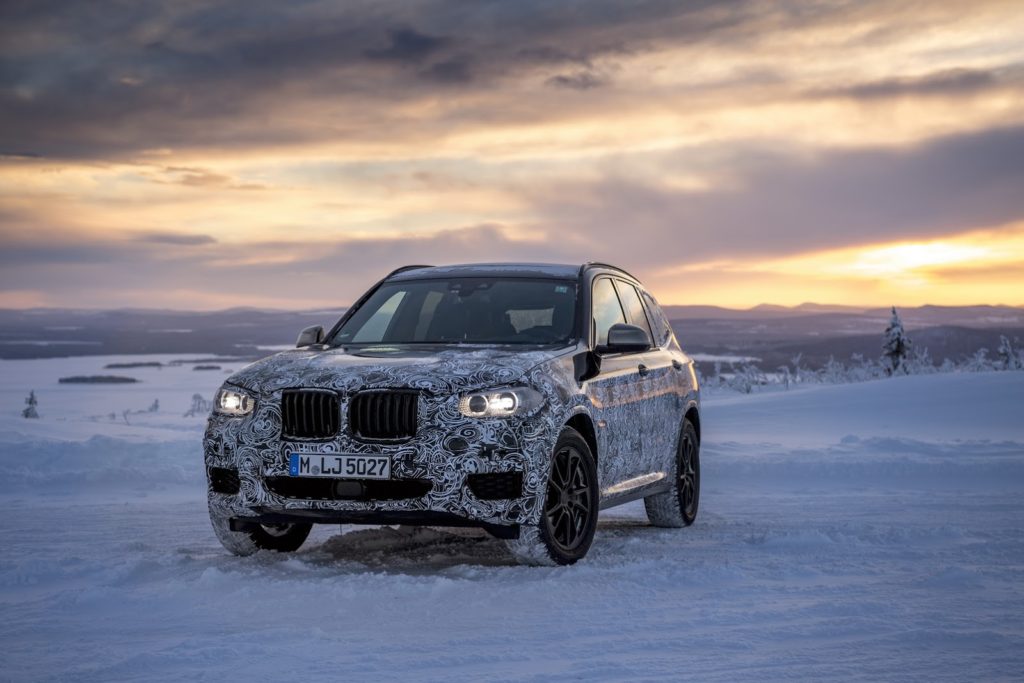 BMW teases the new X3, through official spy photos