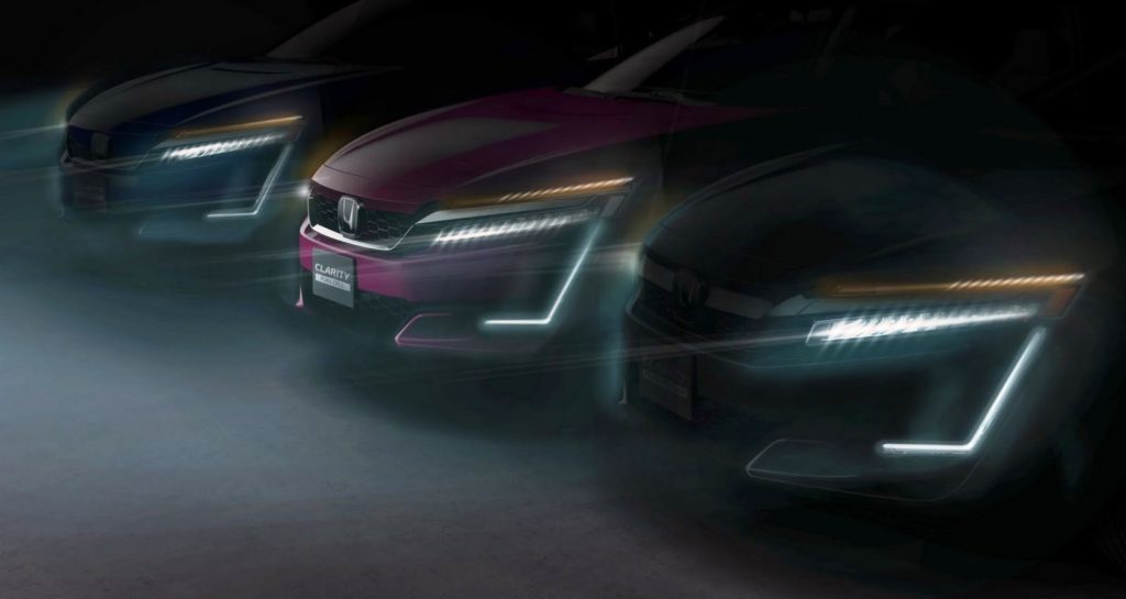 Honda will present the Clarity EV and PHEV at the New York auto show