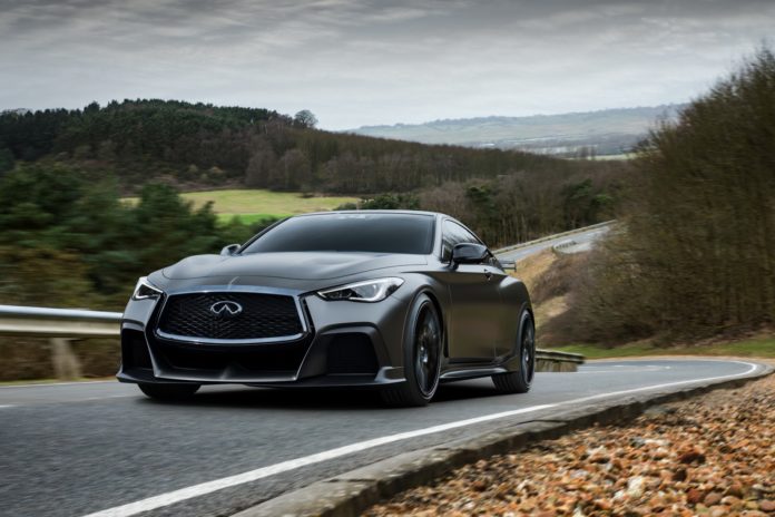 Infiniti presented officially the Project Black S