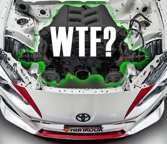 Toyota GT86 with a Nissan GT-R engine Toyota GT86 with a Nissan GT-R engine