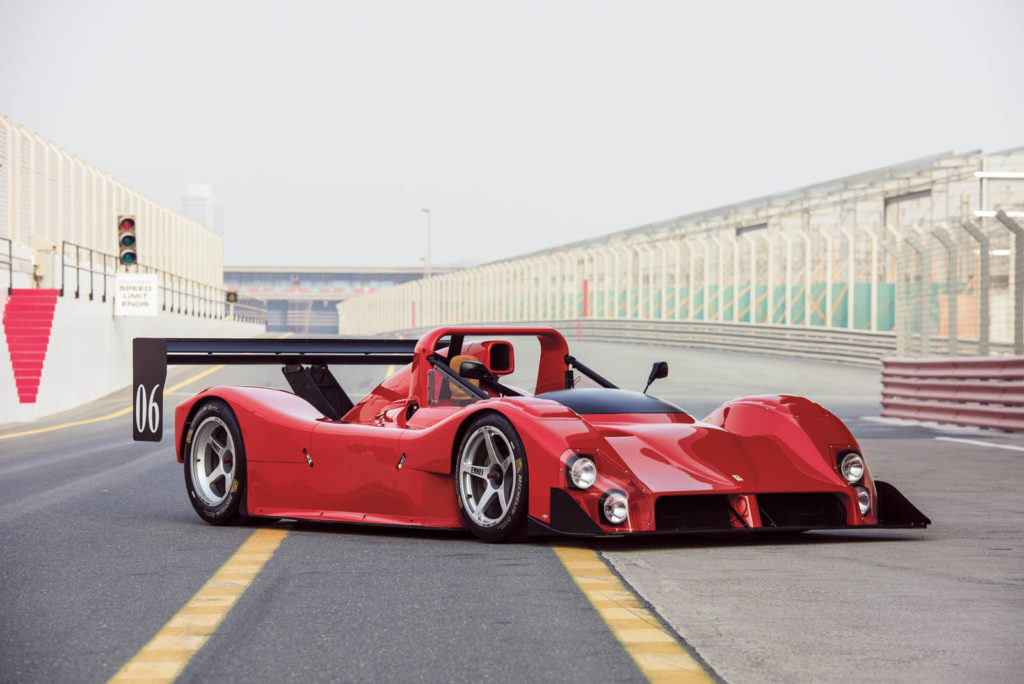 A racing 1994 Ferrari 333 SP is heading to auction