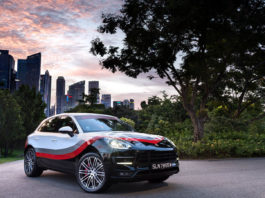 Porsche Macan Turbo with a special Livery from Porsche Asia Pacific Porsche Macan Turbo with a special Livery from Porsche Asia Pacific
