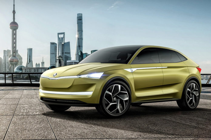Skoda is planning to release an electric coupe SUV and a new hatchback until 2020
