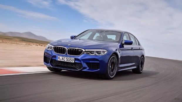 The official pictures of the new BMW M5, were leaked
