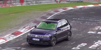 Volkswagen Tiguan R testing at Nurburgring Volkswagen Tiguan R testing at Nurburgring