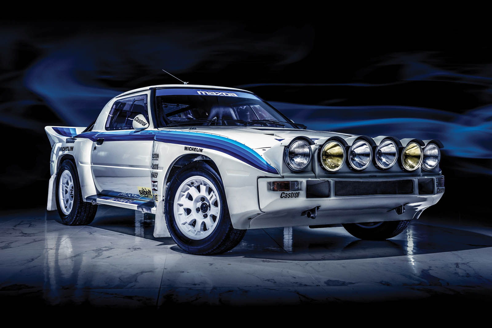 A beautiful 1985 Mazda RX-7 Evo Group B is heading to auction (1)