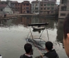 Ferrari F430 ends up in river in China (3)