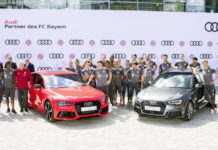 FC Bayern players have received their new Audi cars FC Bayern players have received their new Audi cars