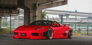 Ferrari F360 and McLaren 650S with Liberty Walk body kits Ferrari F360 and McLaren 650S with Liberty Walk body kits