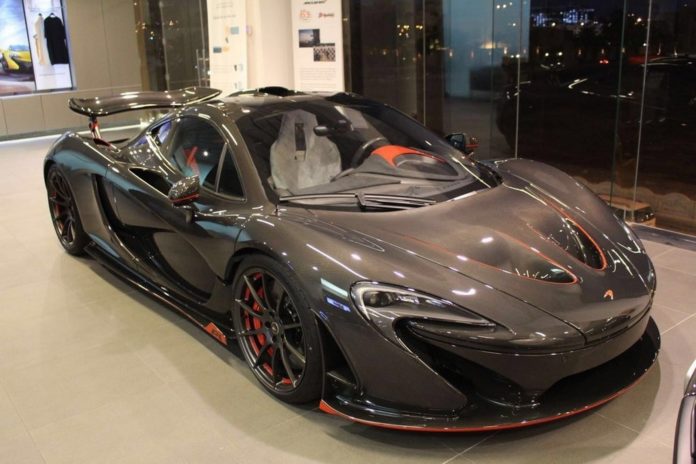 One of the five McLaren P1 Carbon Series is up for sale