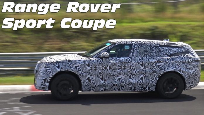 Spy video of the Range Rover Sport Coupe at Nurburgring