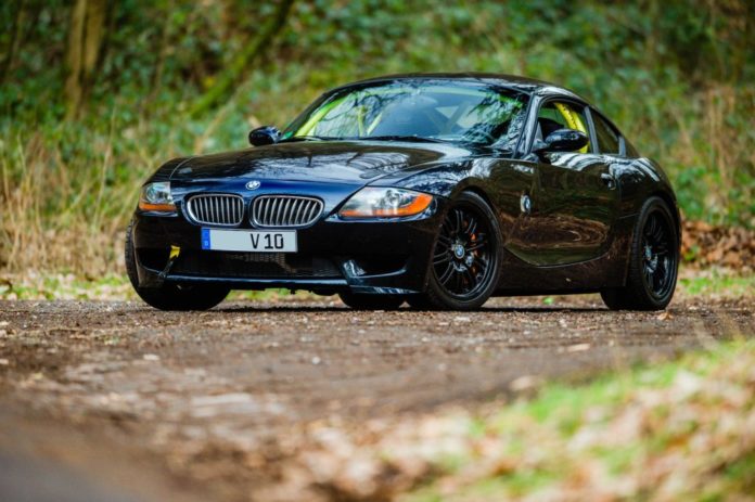 A powerful BMW Z4 equipped with a Viper V10 engine is up for sale