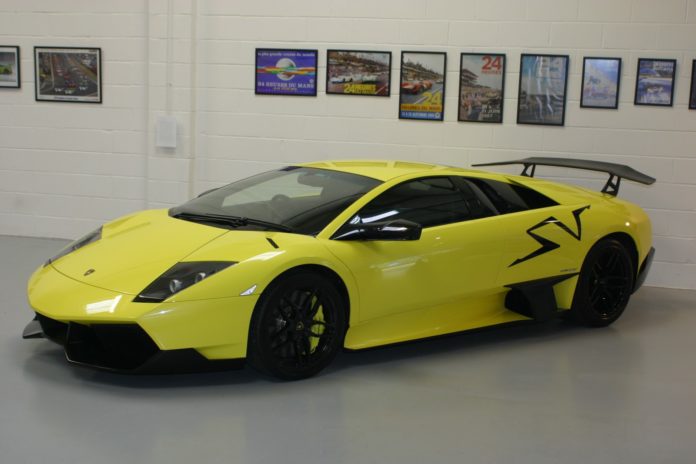 A special Lamborghini Murcielago Super Veloce is up for sale