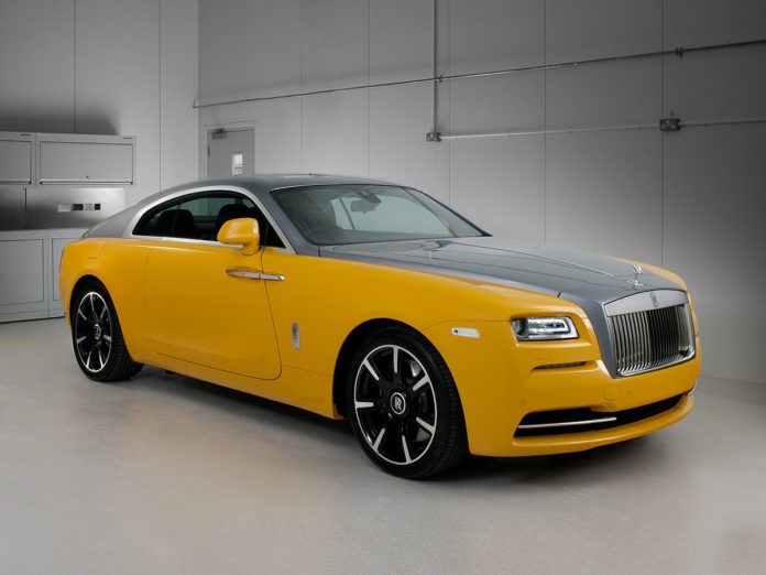 New bespoke Rolls Royce Wraith
