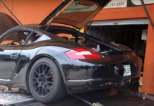 Porsche Cayman with a Mustang V8 Porsche Cayman with a Mustang V8