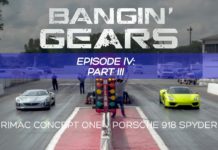 Rimac Concept One goes head to head with a Porsche 918 Spyder