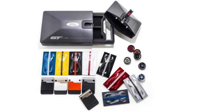 Ford GT's carbon fiber Ordering Kit