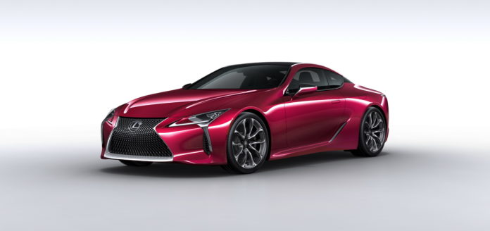 Lexus is starting the production of the LC 500 in March