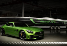 Speedboat inspired by the Mercedes AMG GT R Speedboat inspired by the Mercedes AMG GT R