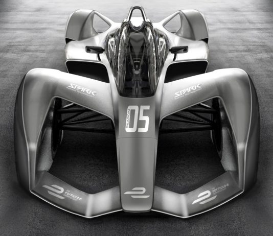 The new design of the cars of Formula E The new design of the cars of Formula E